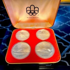 Montreal Olympic Silver Coins